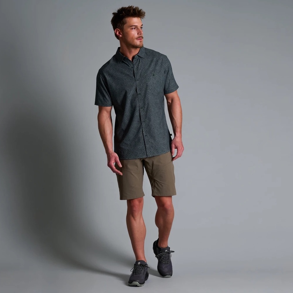 Kuhl Silencr Kargo Shorts Mens 38 Khaki Outdoor Hiking Short Camping Ripstop 10” - Picture 13 of 13